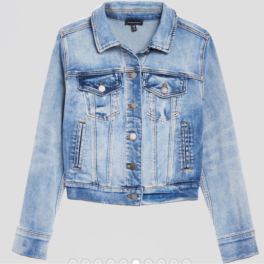 UNIVERSAL STANDARD | LIGHT BLUE KELSEY DENIM JACKET | NWT | SZ: 14/16